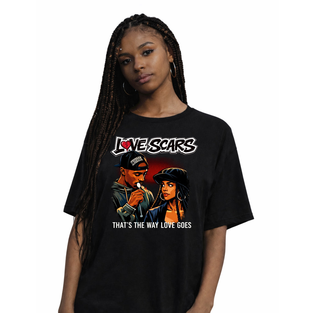 LOVE SCARS — Black Cinema Series Tee
